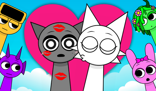 Sprunki Kissing Mod  loading=