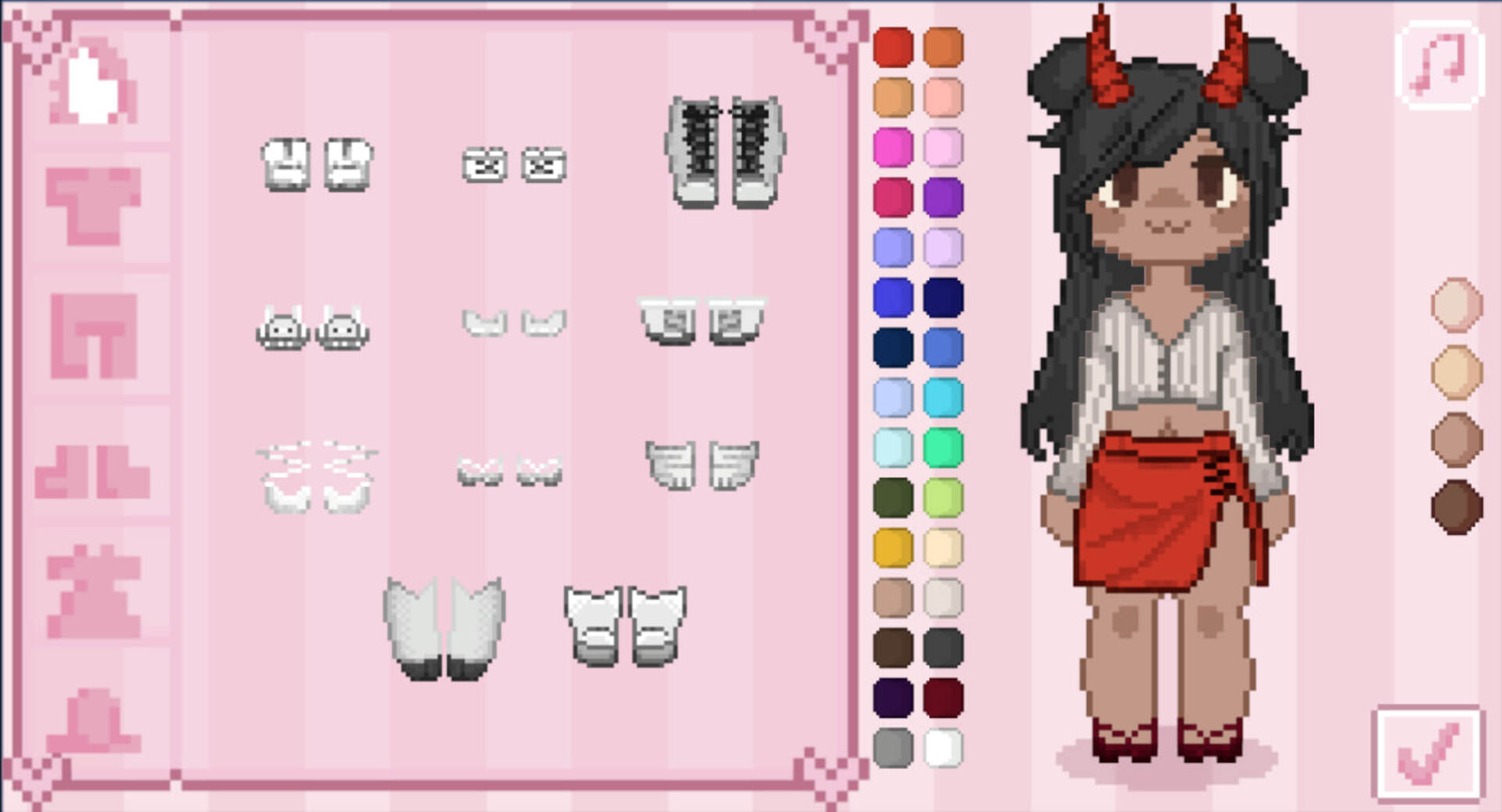 Mochi Doll Dress Up — screenshot 1