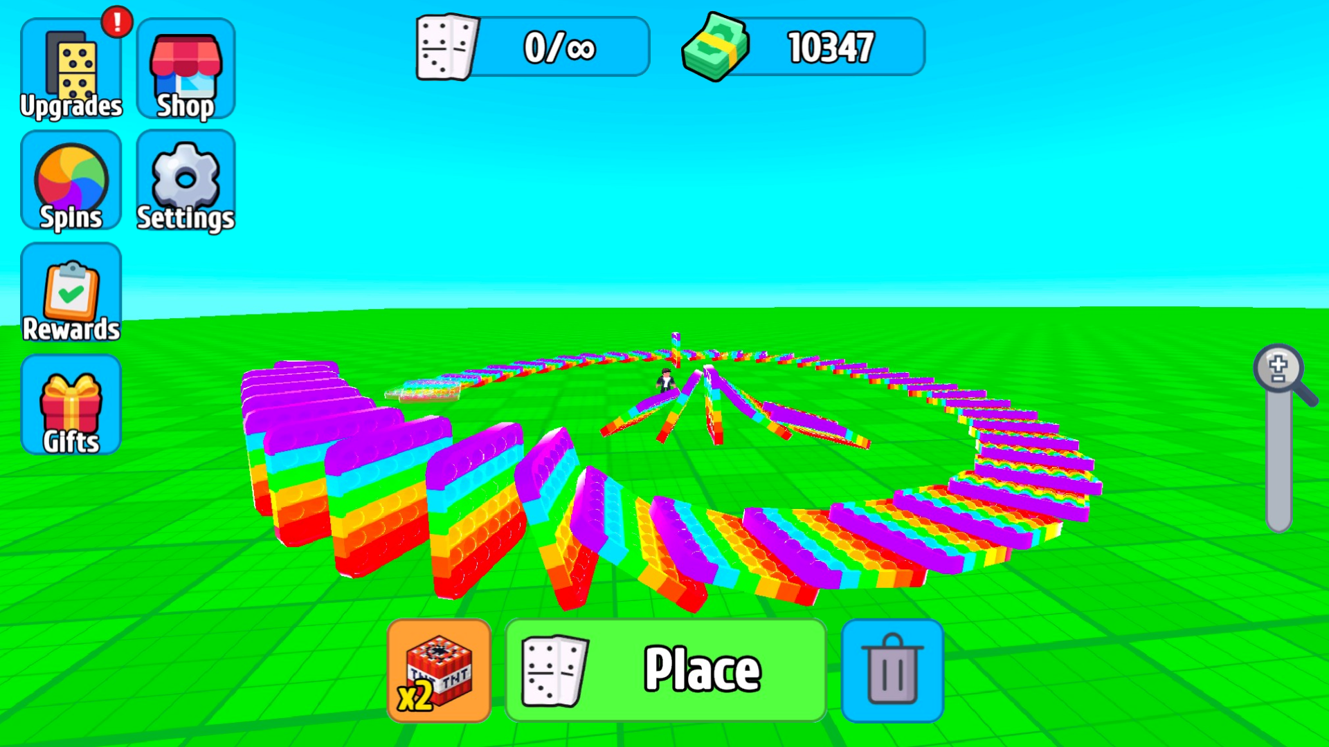 Domino Playground screenshot