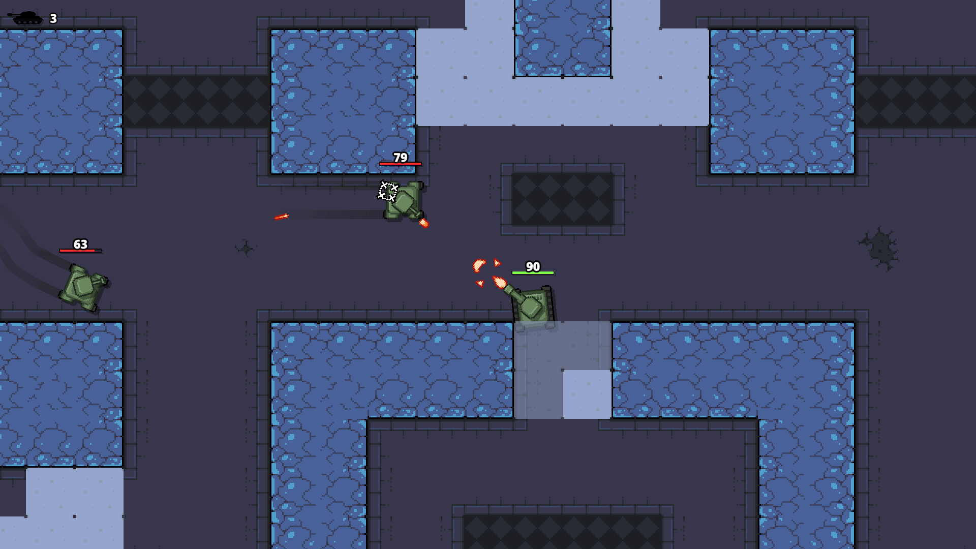 Pixel Tanks: Showdown screenshot