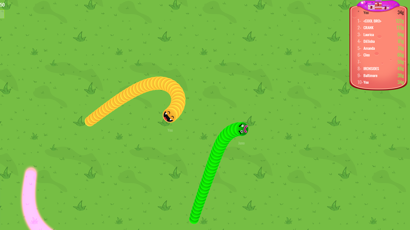 Worms.io screenshot