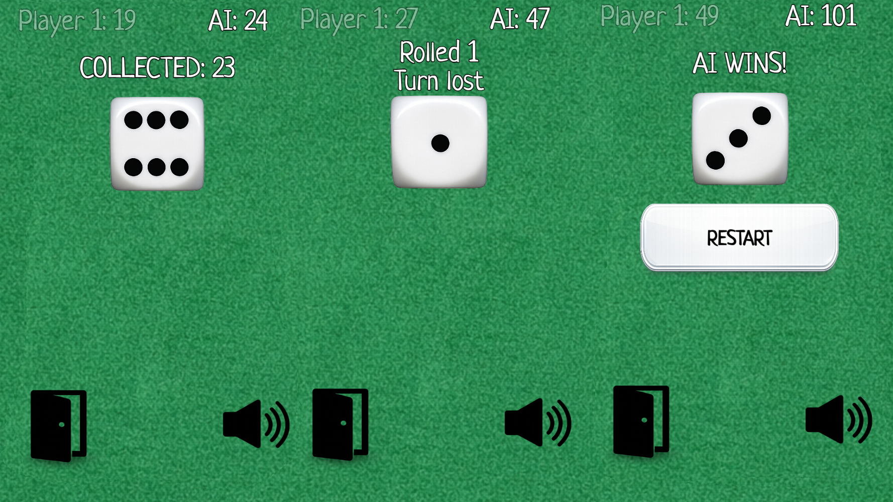 Dice Game: Pig — screenshot 3