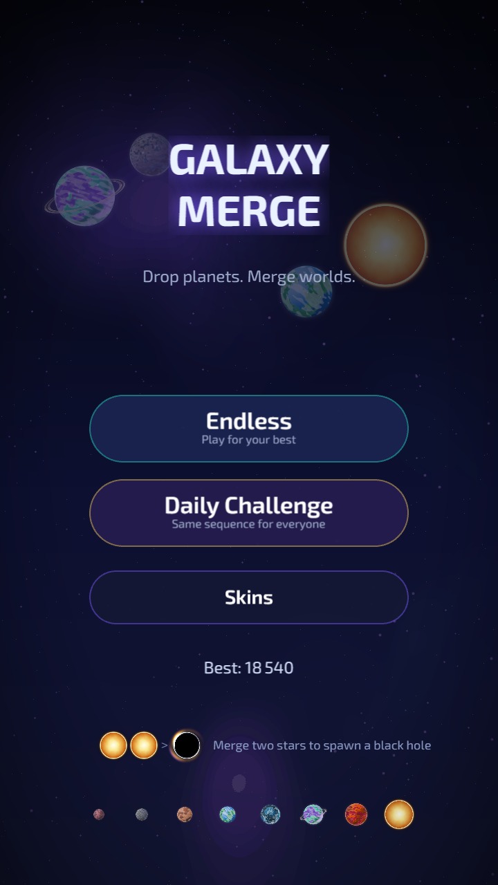Galaxy Merge screenshot 8