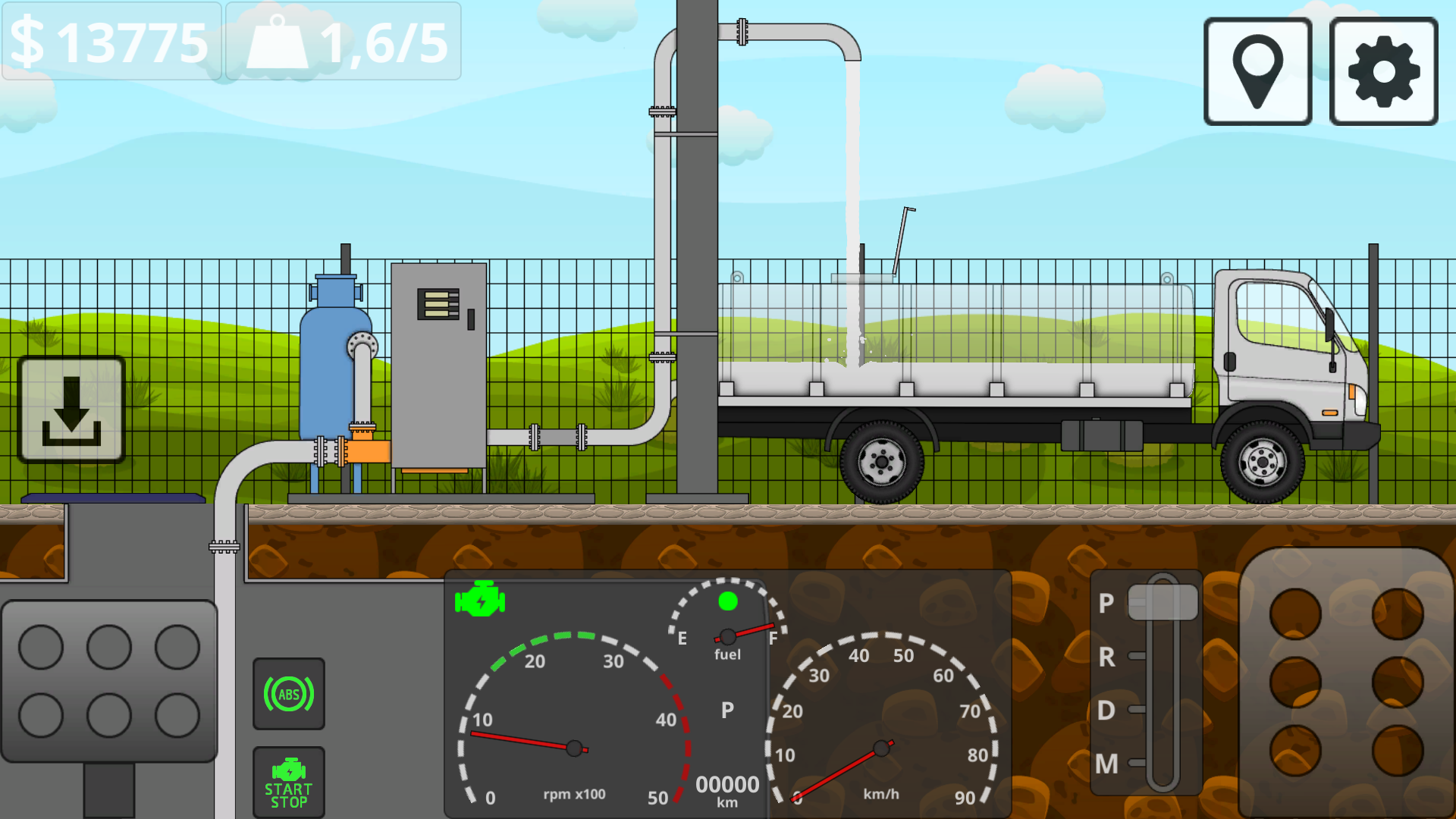 Mini Trucker (przez FK Games): Graj Online Za Darmo Na Playhop