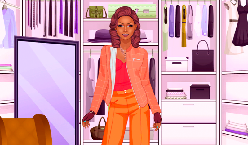 Fashionista Girl Dress Up game cover