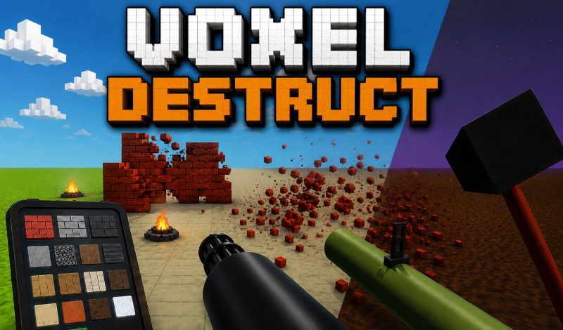 Voxel Destruct game cover