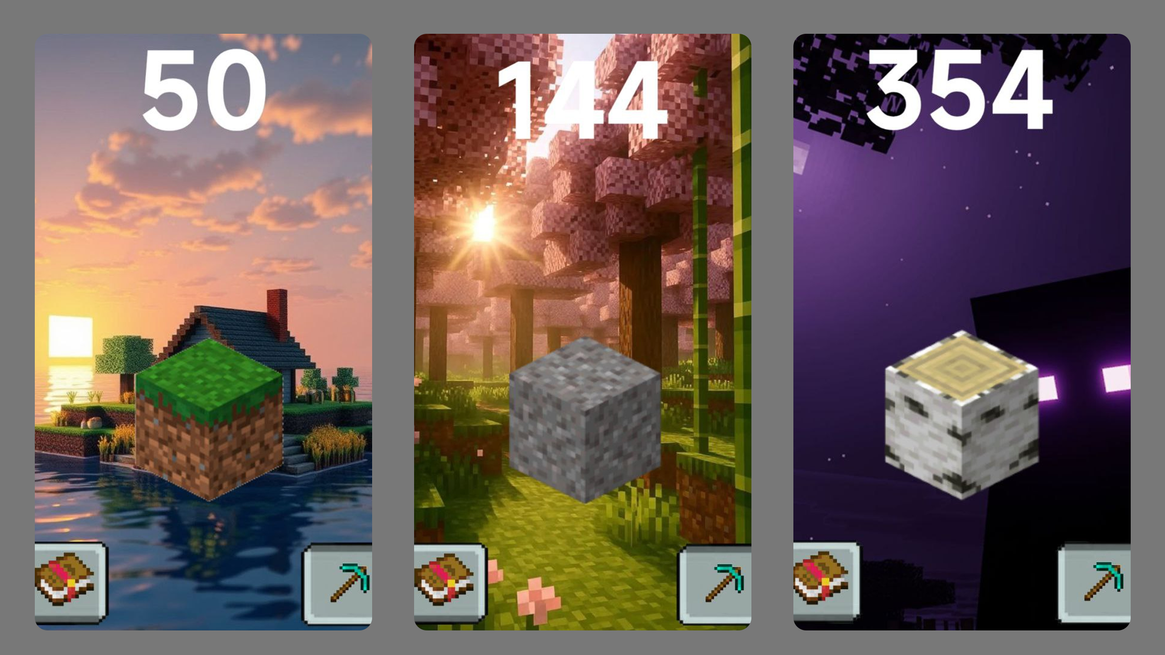 Блоки Кликер — screenshot 1