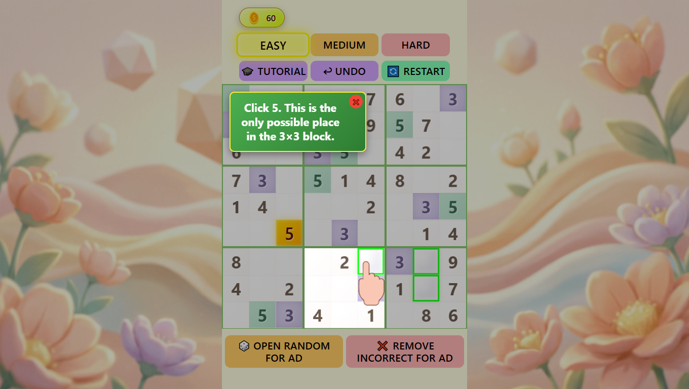 Sudoku: Smart Hints — screenshot 3