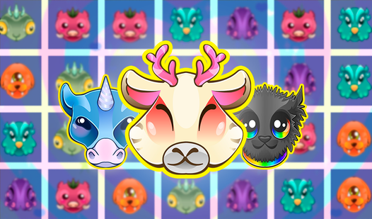 Match 3: Mystical animals