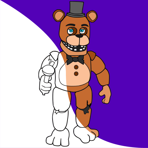 Colouring book FNaF Animatronics icon