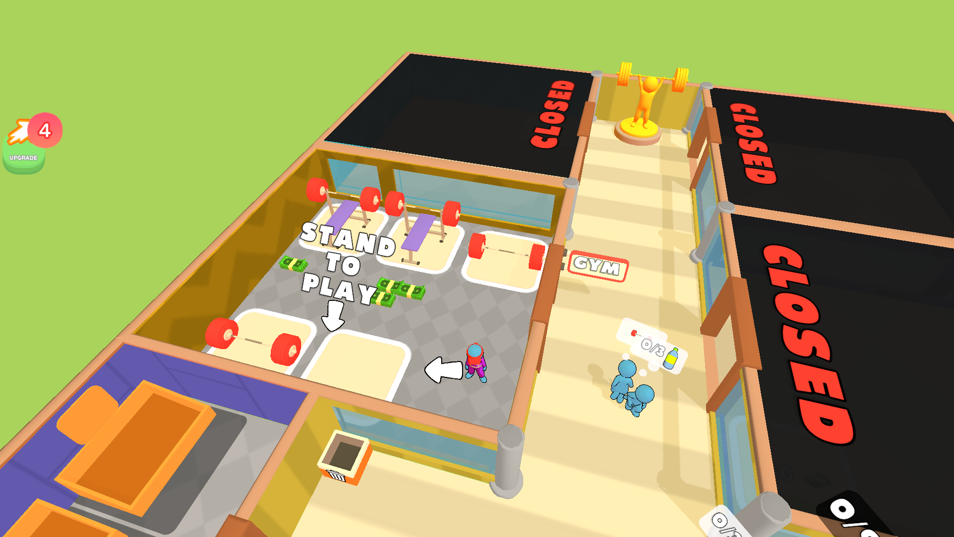 Fitness empire: business-simulator screenshot