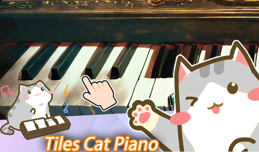 Tiles Cat Piano  loading=