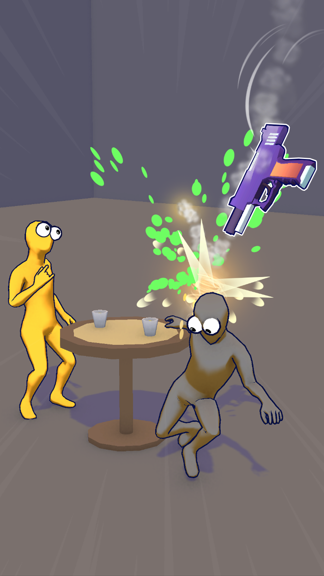 Ragdoll Gun Shooter! Cannon Spinner Playground screenshot 9