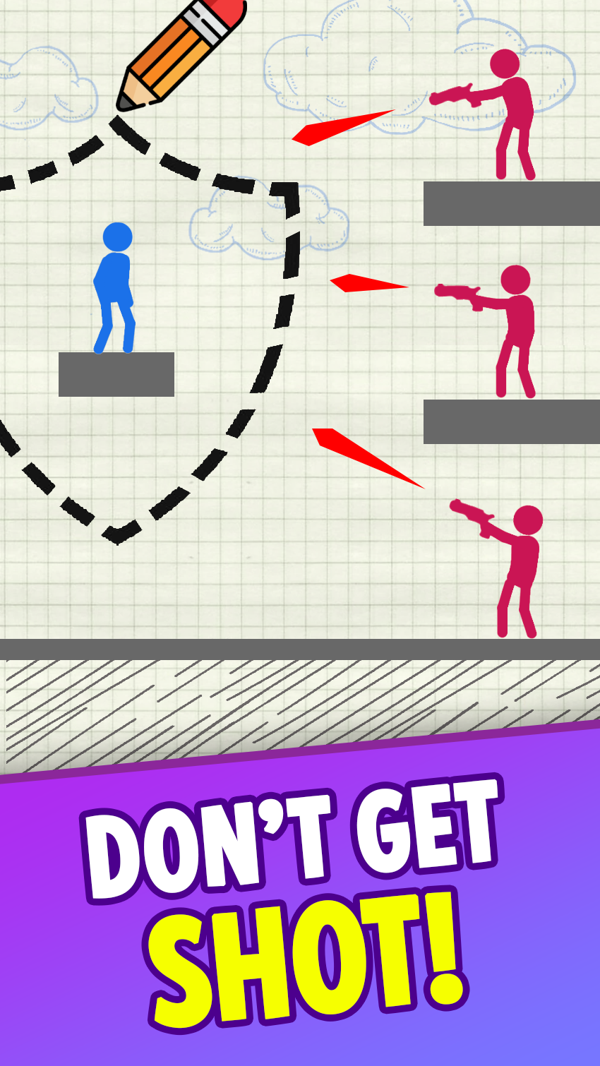 Drawn Little Men Battle screenshot 7