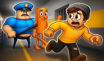 Obby: Barry's Prison Break!