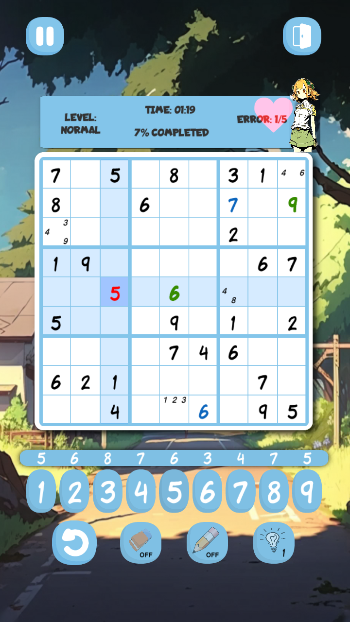 Anime sudoku screenshot 13