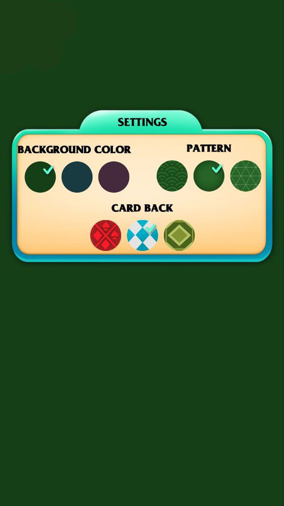 Solitaire for 1 and 3 cards screenshot 8