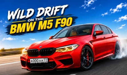 Wild Drift on the BMW M5 F90