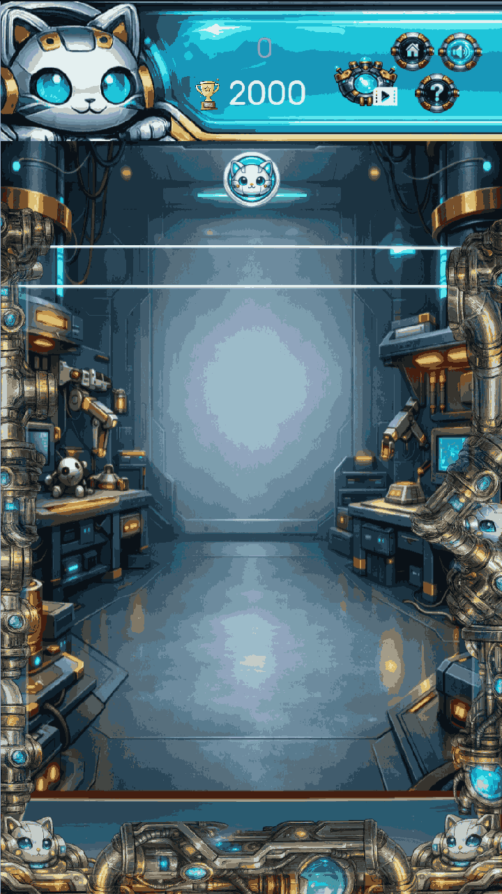 Merge Cats: Build Robocat! screenshot 4