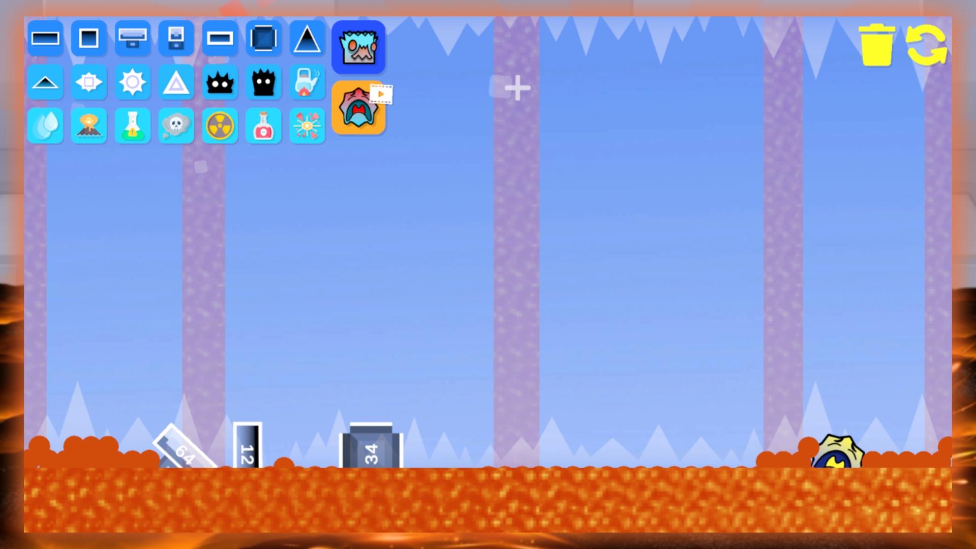 Save the Cubes from Lava - Playground MOD screenshot