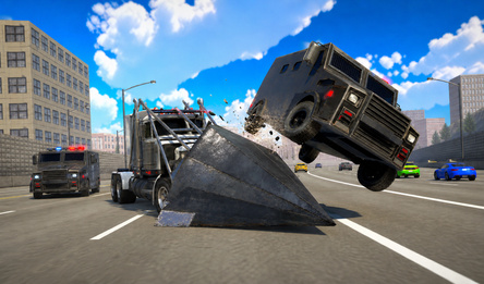 Ramp Car: Police Chase