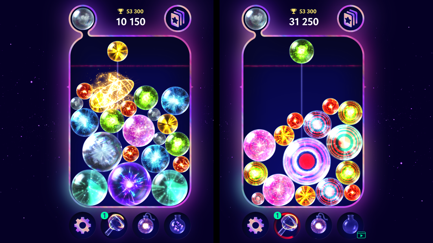 Merge: Magic Orbs 2048 — screenshot 2