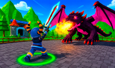 Battle of Knights: Robby and Dragons