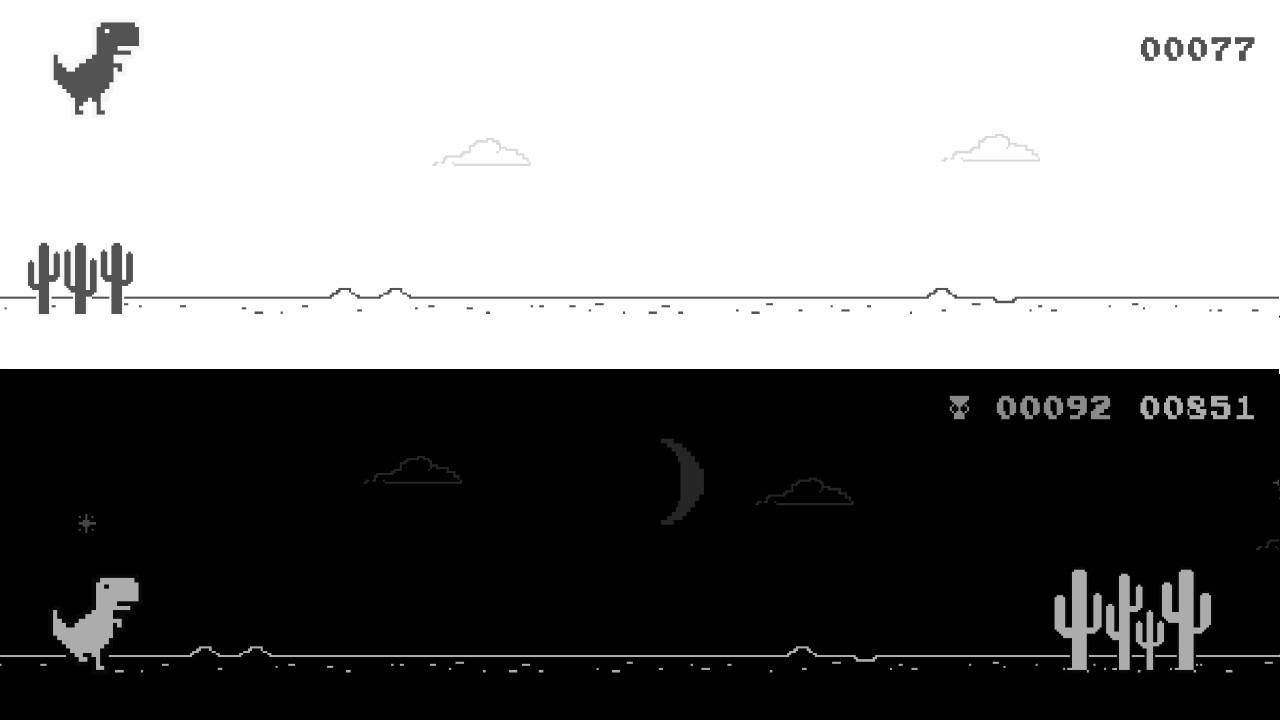 Jumping Dinosaur - the legendary browser game! — screenshot 2