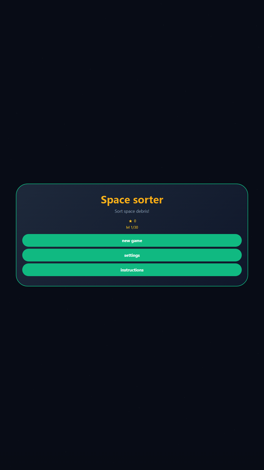 Space sorter screenshot 6