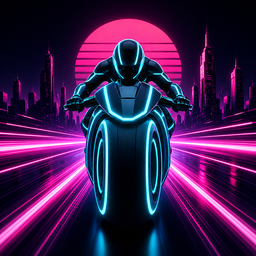 Neon Cyber-Runner