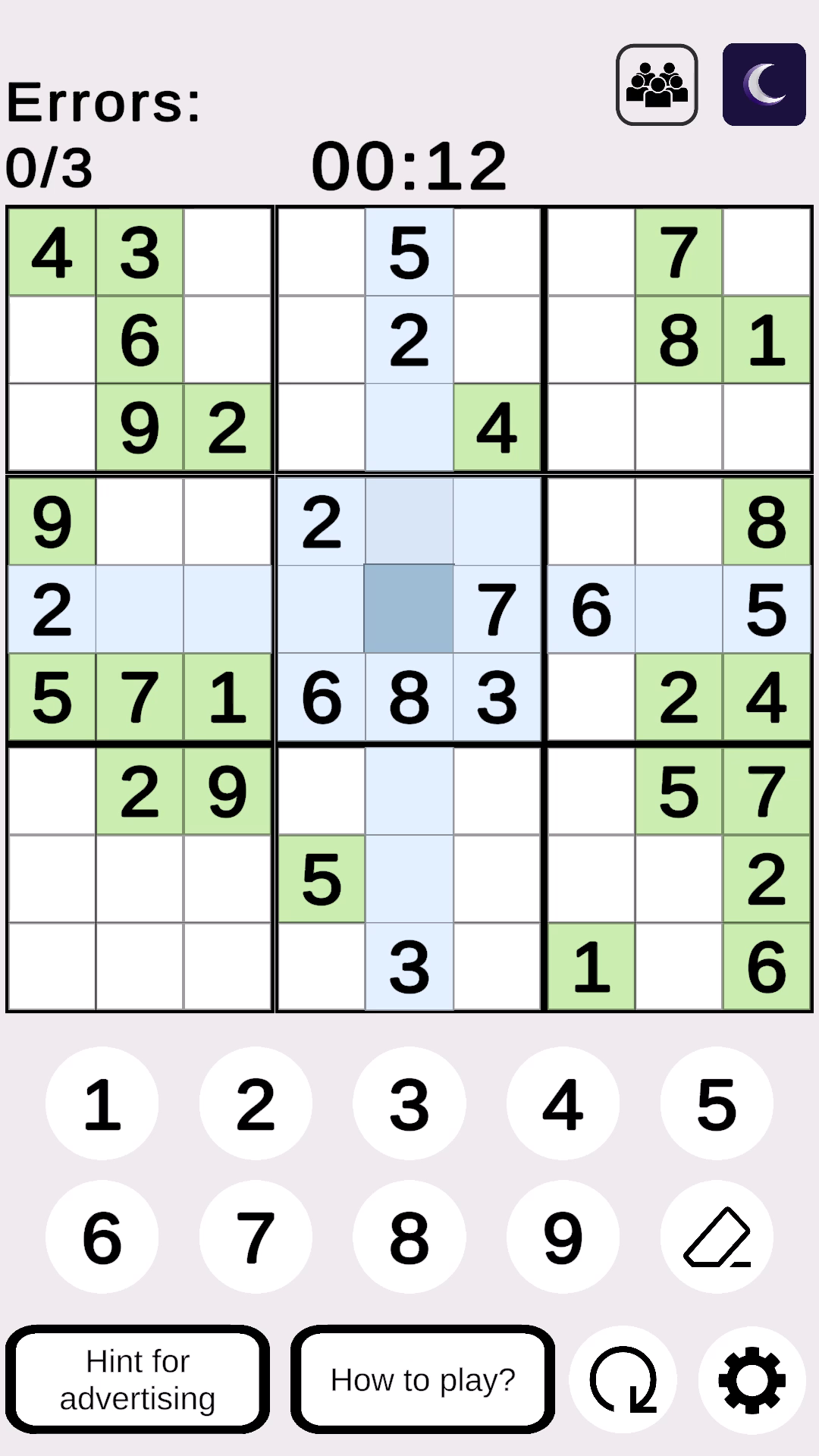 Classic Sudoku (9x9) screenshot 5