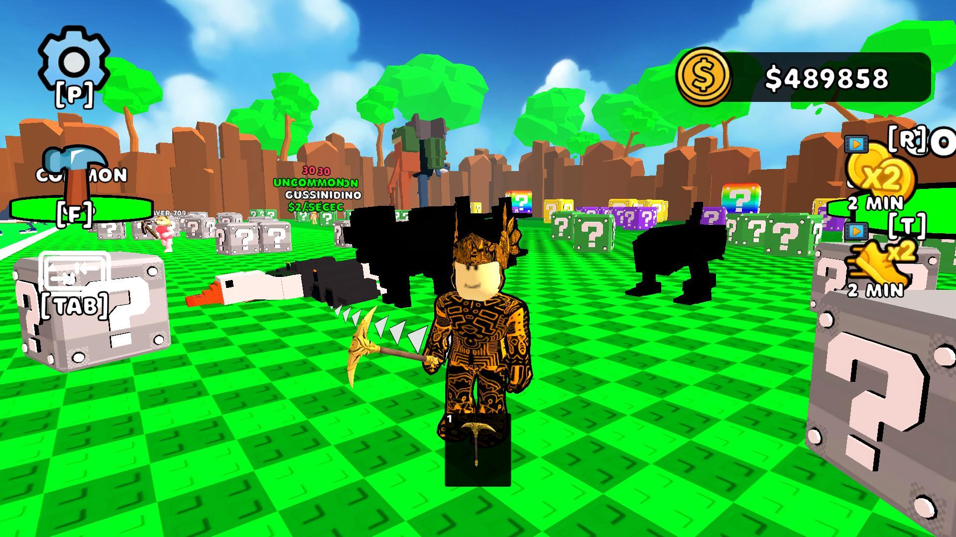 Break Brainrot Lucky Blocks! Obby Tycoon 3D screenshot