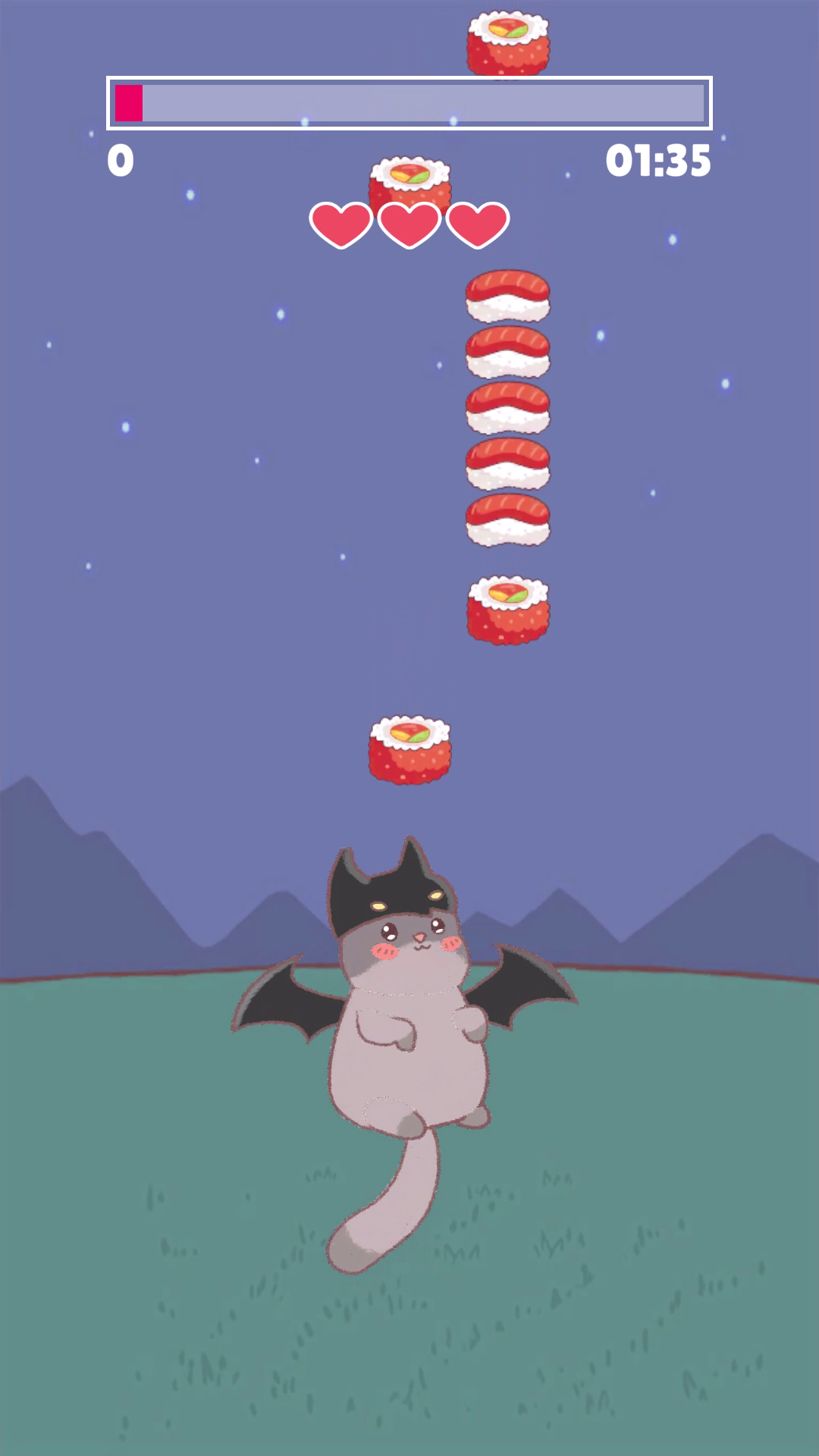Singing Cats Catch Sushi screenshot 5