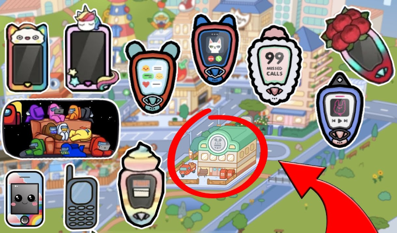 Toca Boca Phone Creation Editor game cover