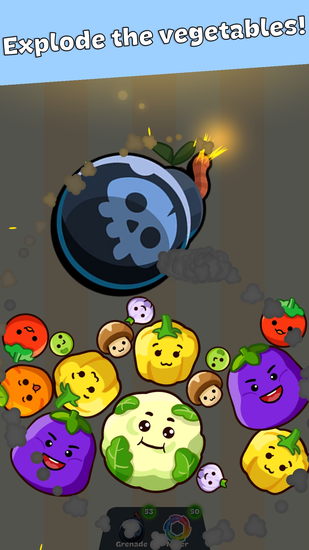 Secrets of Vegetables. Match and Learn screenshot 4