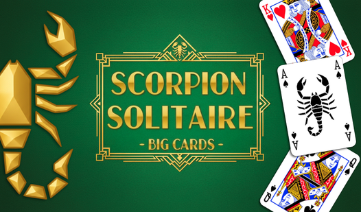 Scorpion Solitaire - Big Cards