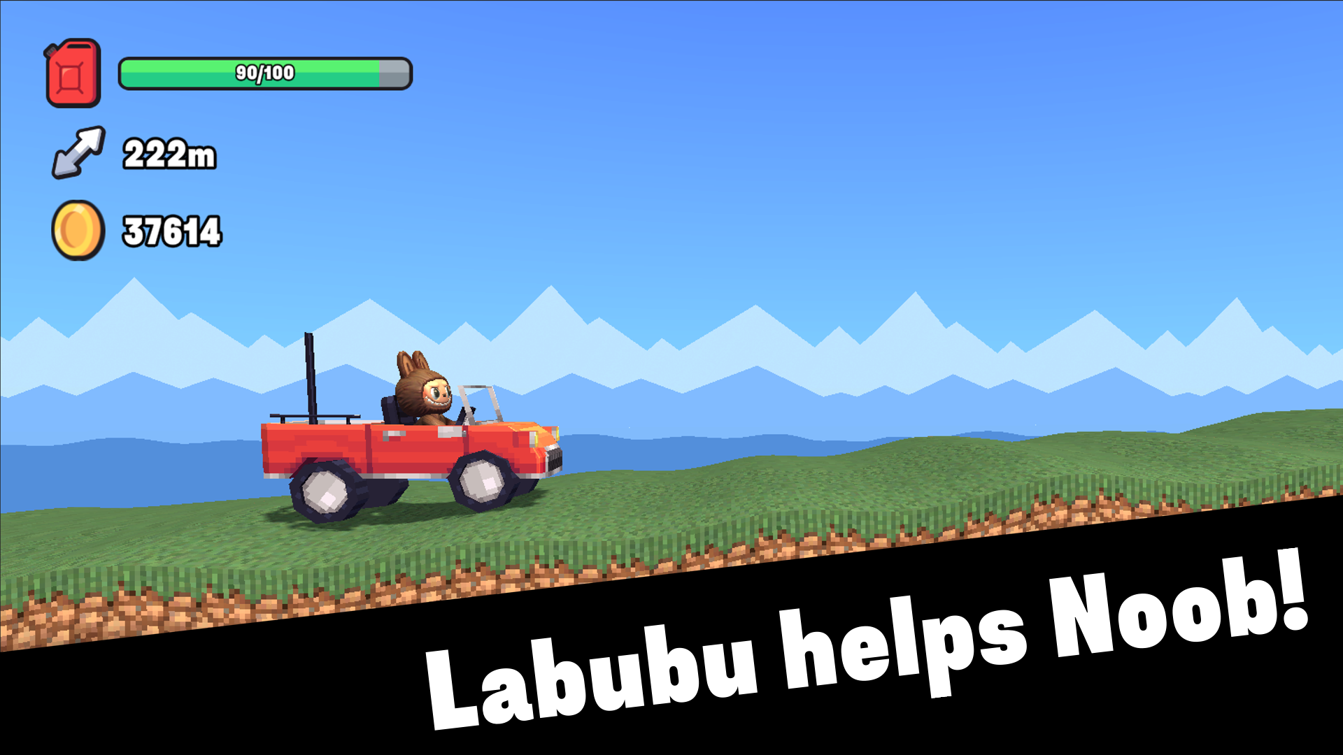 Labubu: Hill Climb screenshot