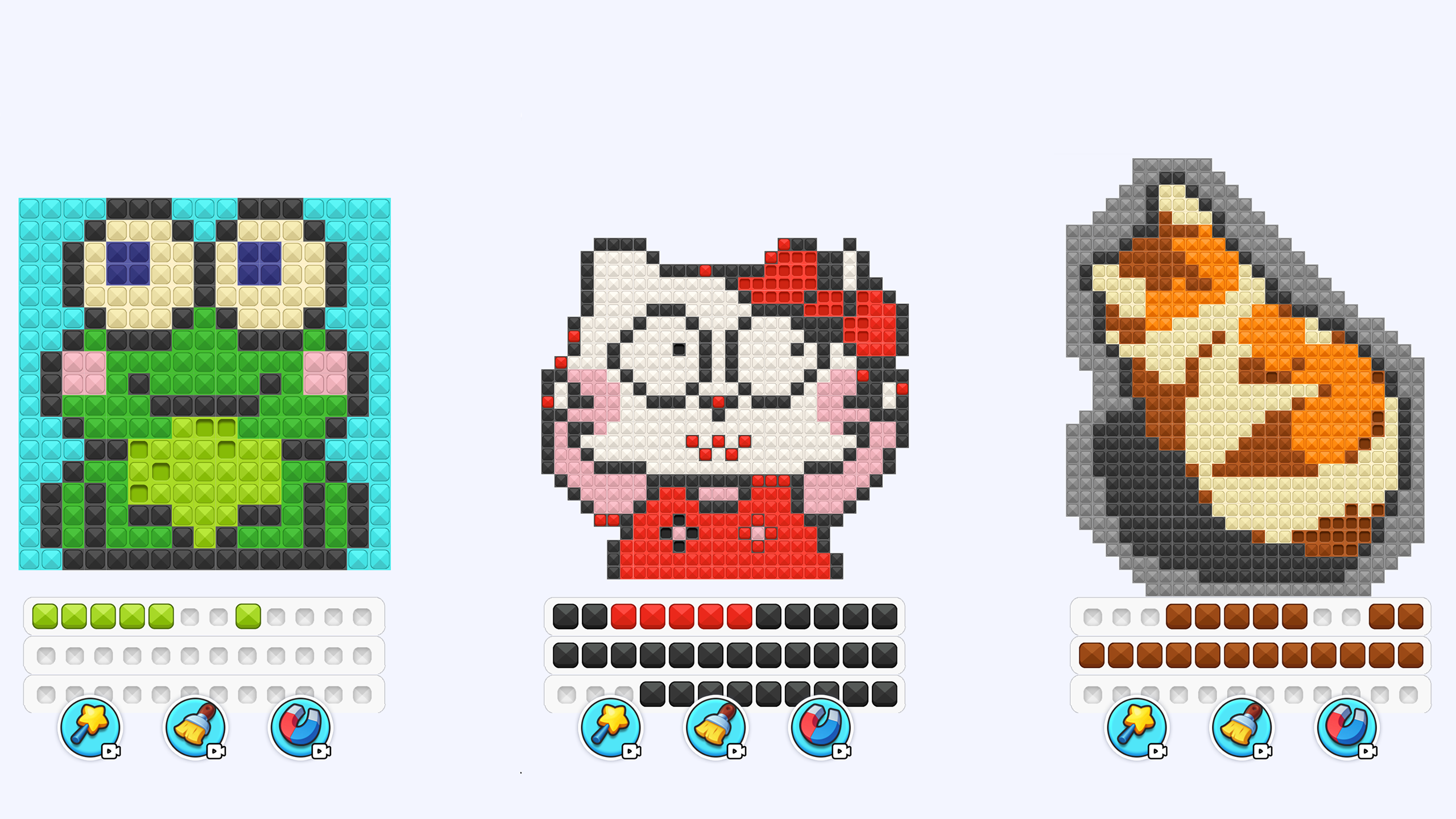 Bead Sort: Block Coloring — screenshot 2