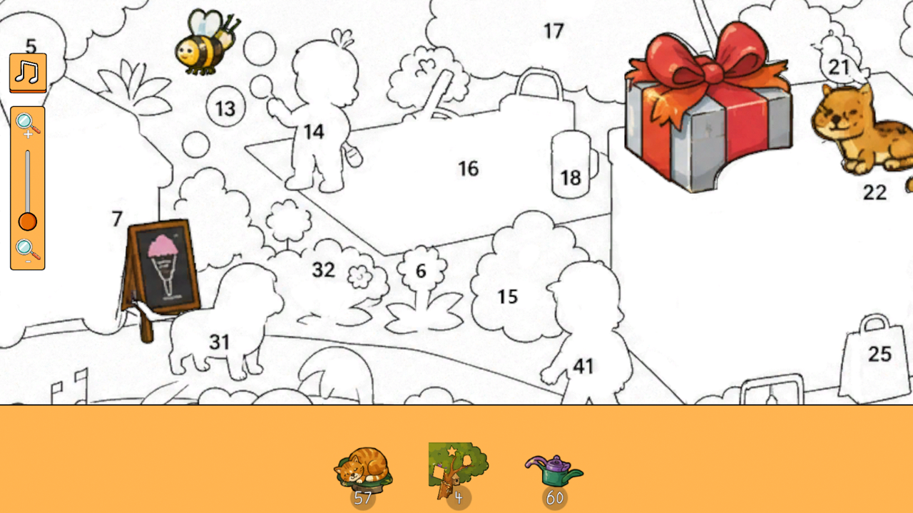 Stickers by Numbers: Coloring Puzzle screenshot