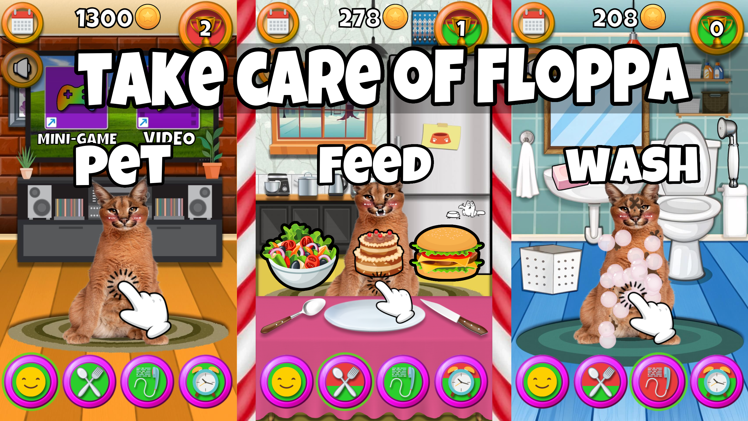 My pet Floppa screenshot