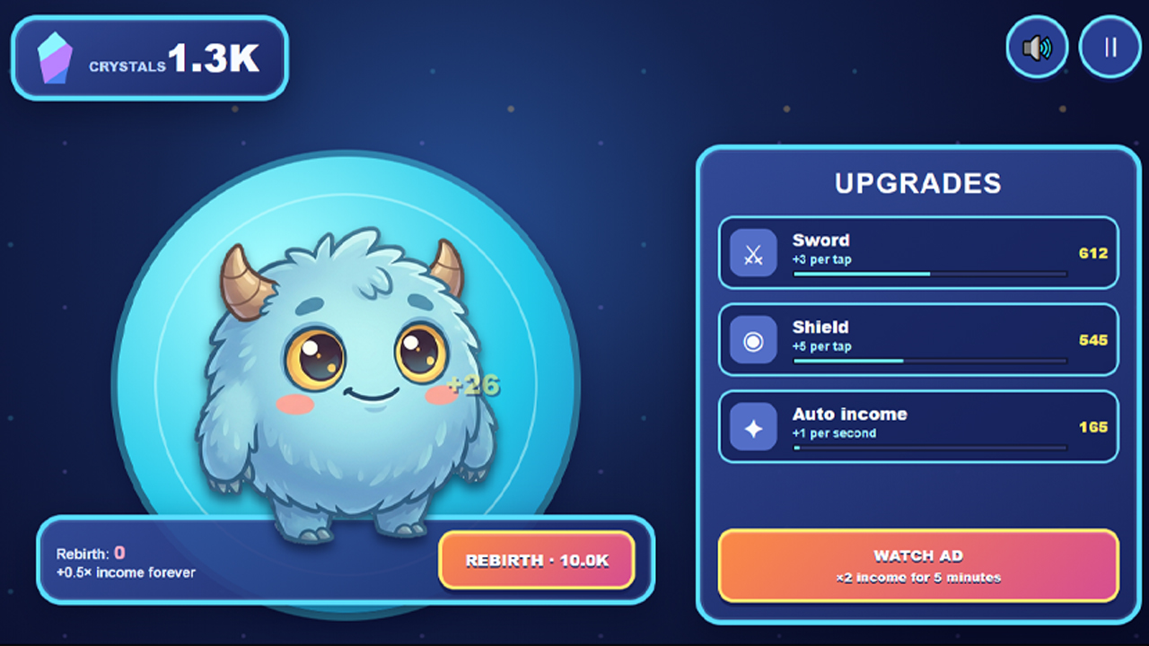 Tap Monster: Evolution Clicker — screenshot 2