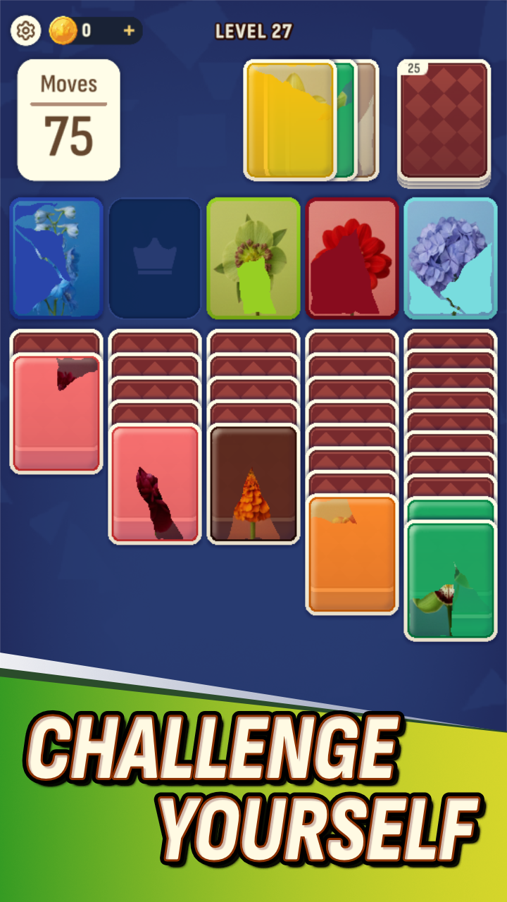 Puzzle Solitaire Picture Match screenshot 8