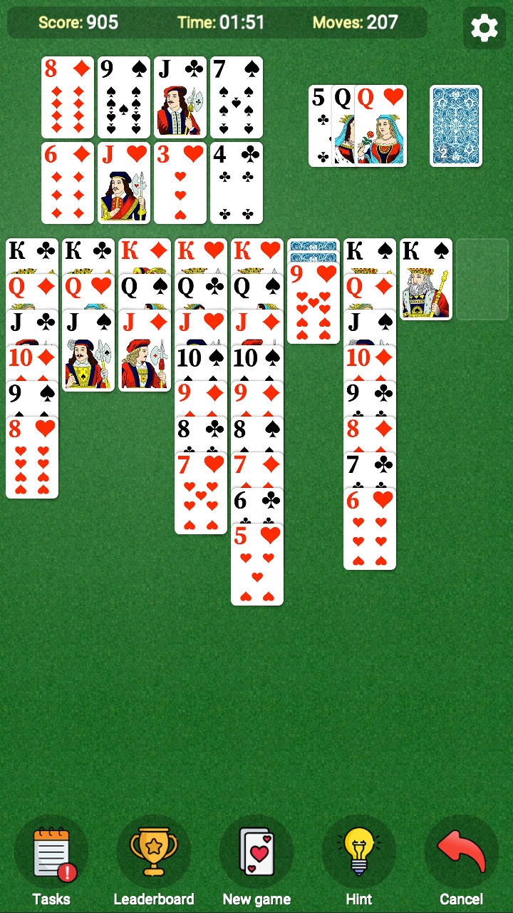 Double Klondike Solitaire screenshot 6