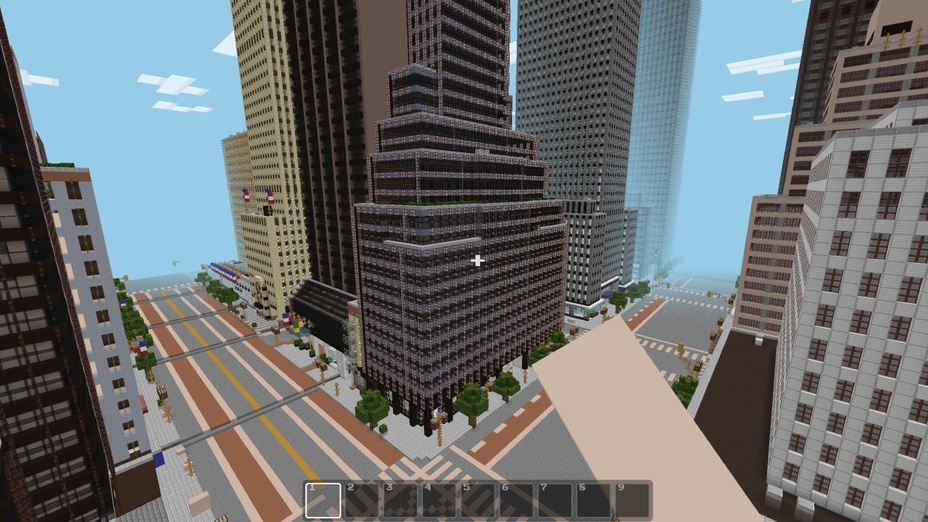 Second gameplay screenshot showing Mine - Survival and Creative