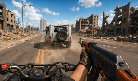 Godfather Road Chase: Realistic Shooter Guns