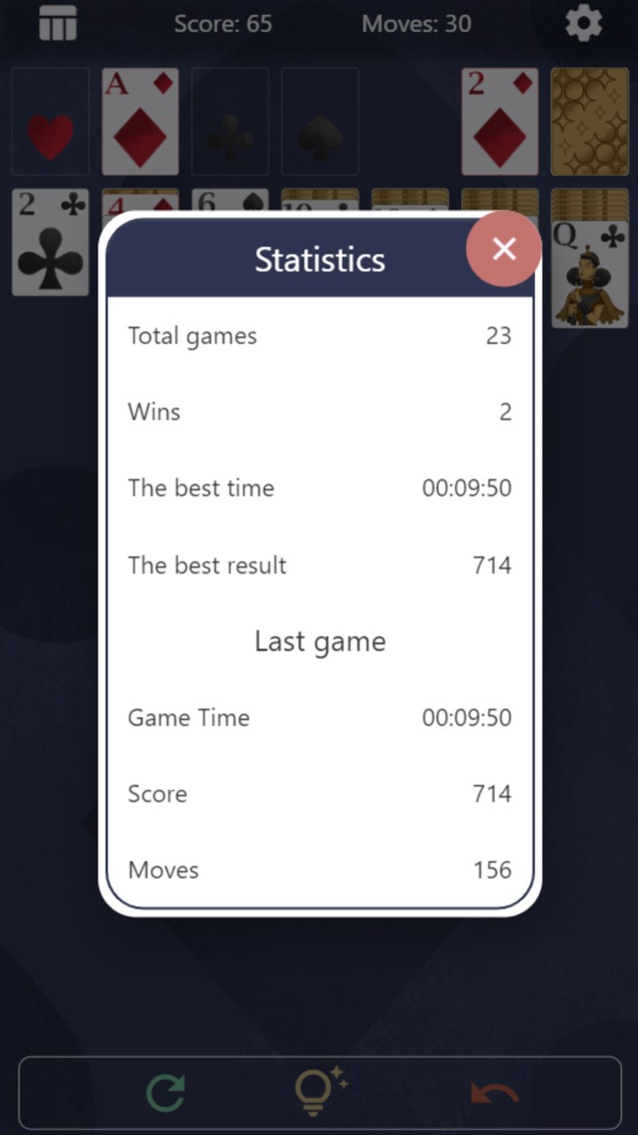 Klondike Solitaire online screenshot 7