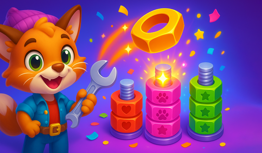 Nuts Color Sort Puzzle