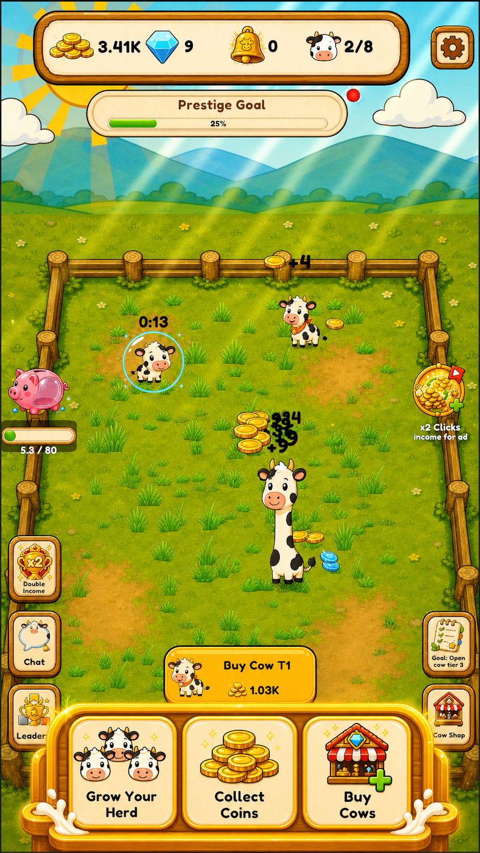 Cow Evolution: Tycoon screenshot 10