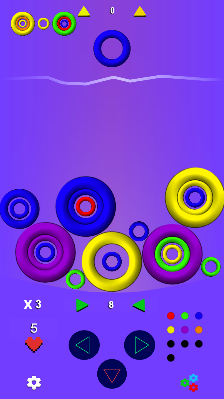 Match Rings Connect Colors Avoid Shock screenshot 4