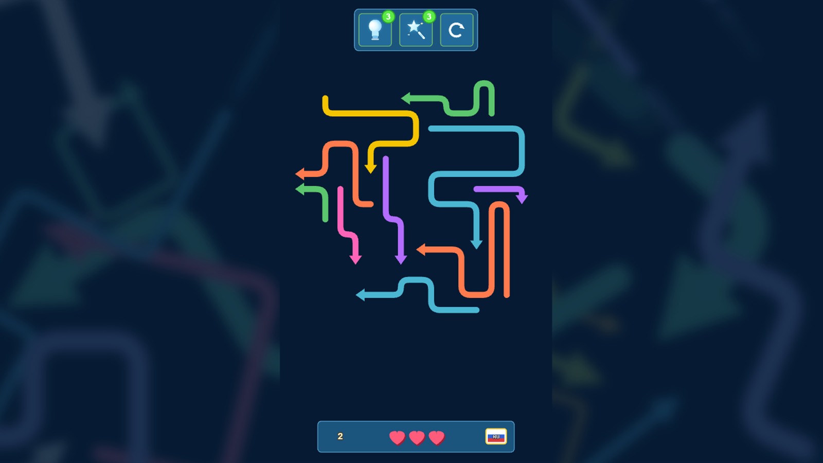 Исчезающие стрелки — screenshot 2